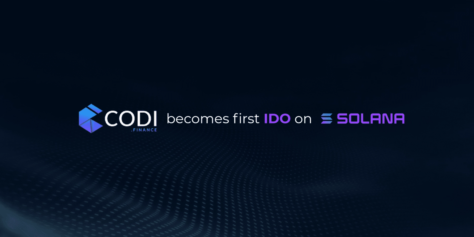 CODI Finance, een DeFi Ecosysteem op Solana, kondigt IDO aan
