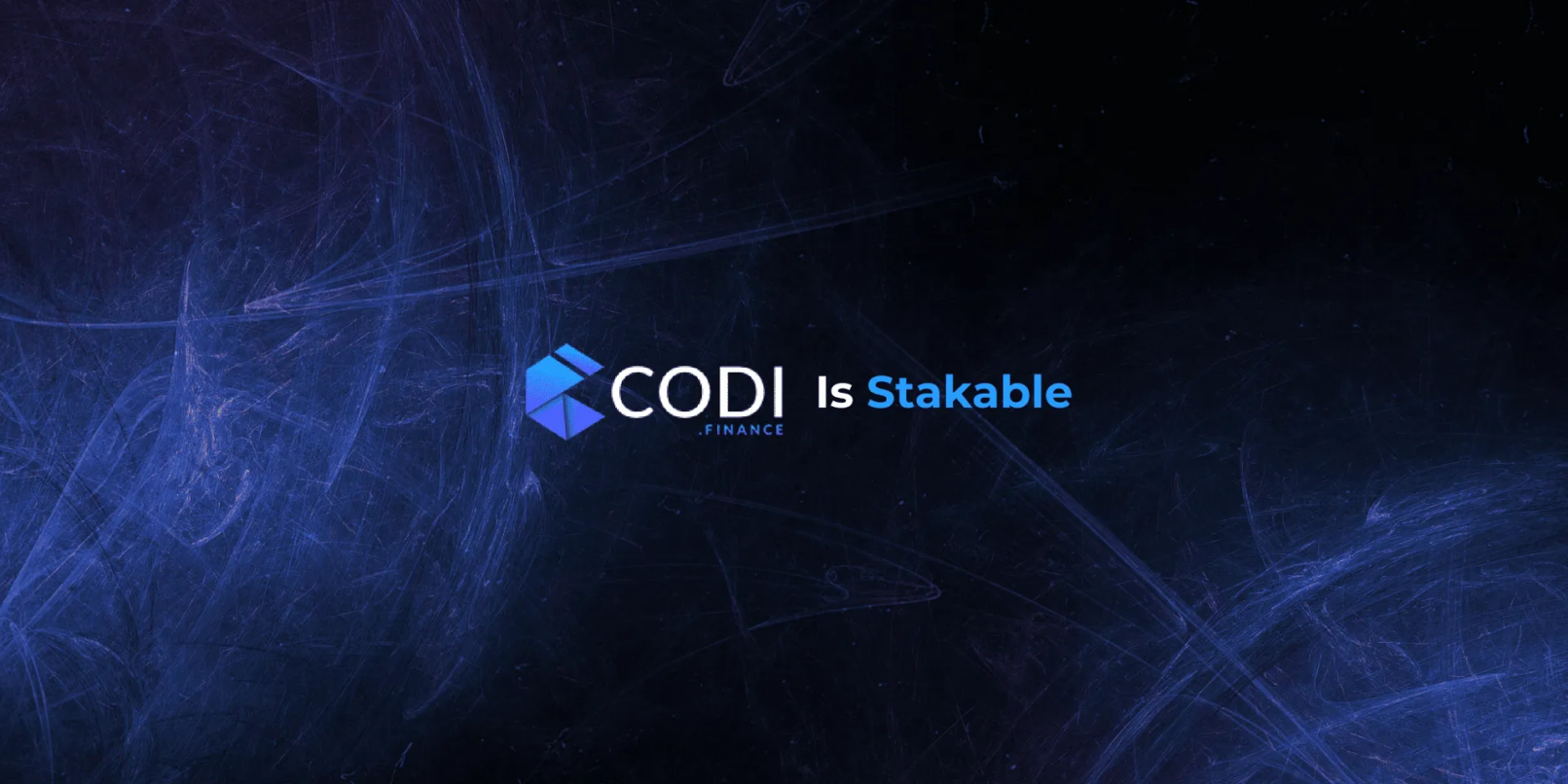 Revolutionair DeFi-platform CODI Finance lanceert zijn staking-functie