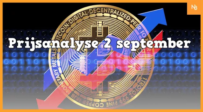 Prijsanalyse 2 september: Bitcoin, Ethereum, Ripple en Litecoin
