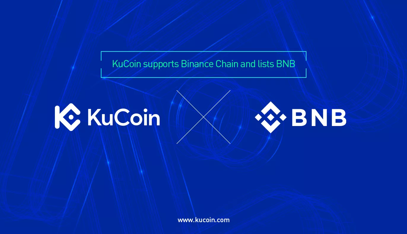 KuCoin kondigt ondersteuning Binance Chain en listing BNB aan