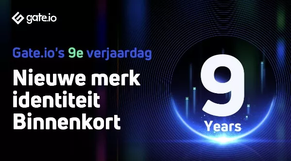 Gate.io onthult nieuwe merkidentiteit tijdens 9e verjaardag aan het einde van mei 2022