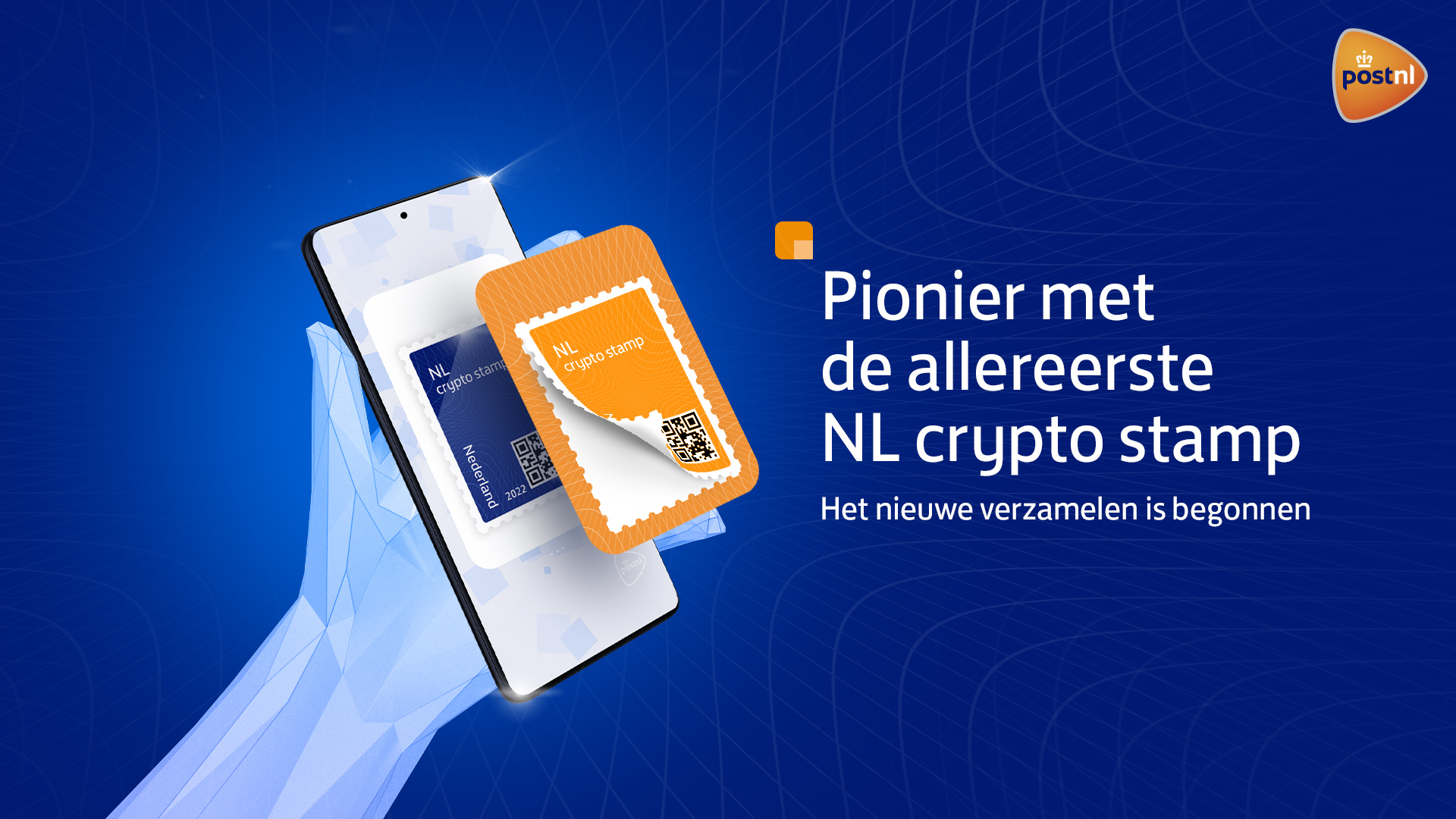 Grootste Nederlandse Postbedrijf PostNL lanceert Crypto postzegel