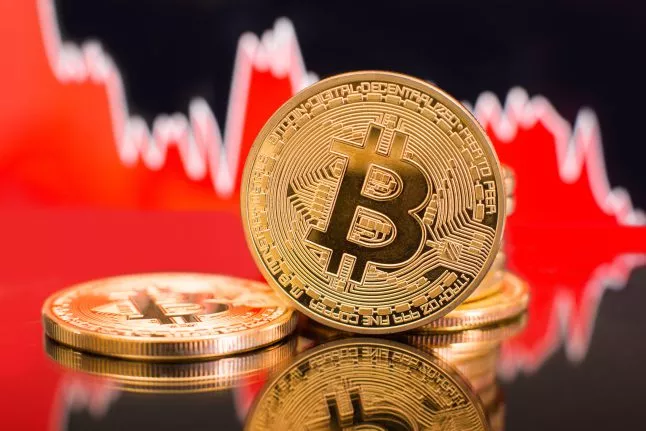 Bitcoin koers kleurt donkerrood & grote volatiliteit op komst