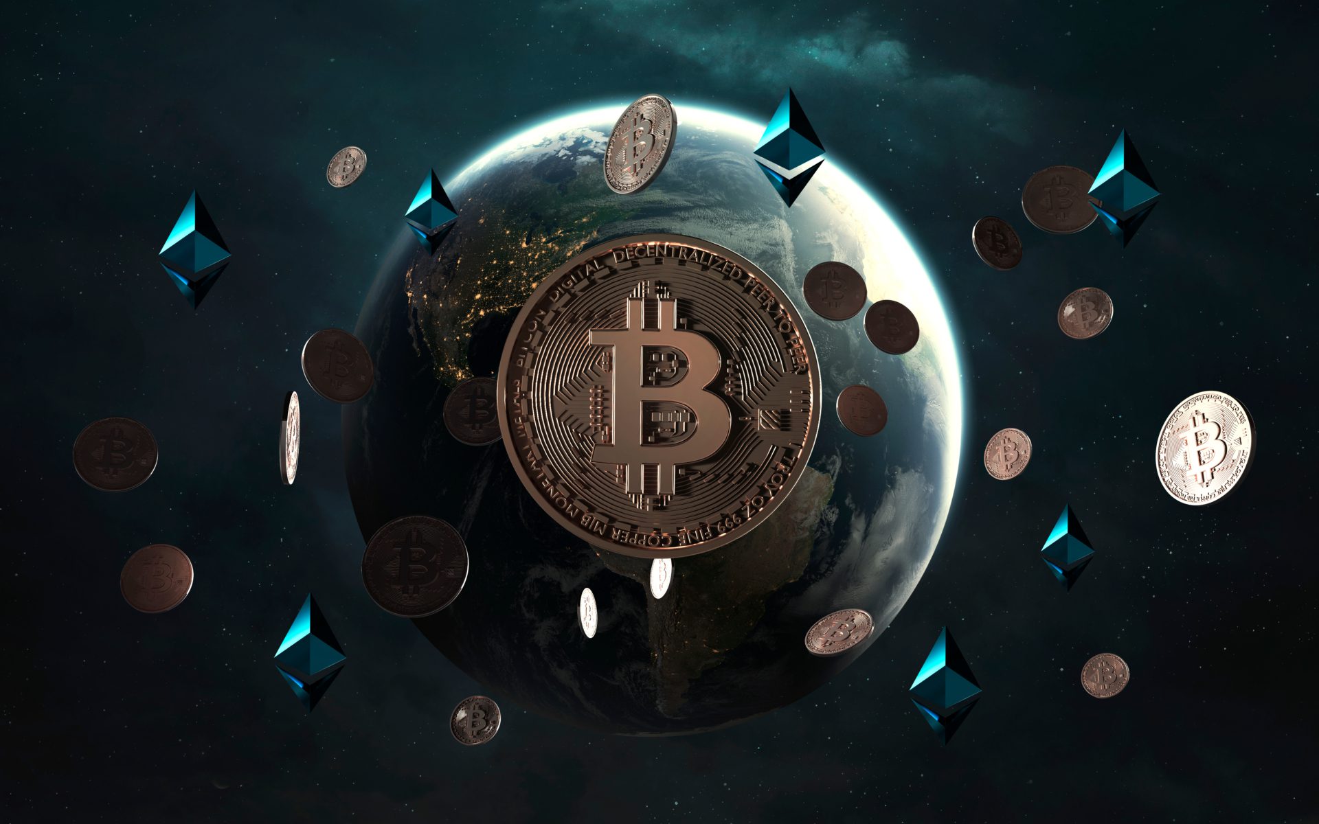 Bitcoin en ethereum