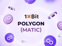 Til Crypto-gokken naar een nieuw level met Polygon op 1xBit