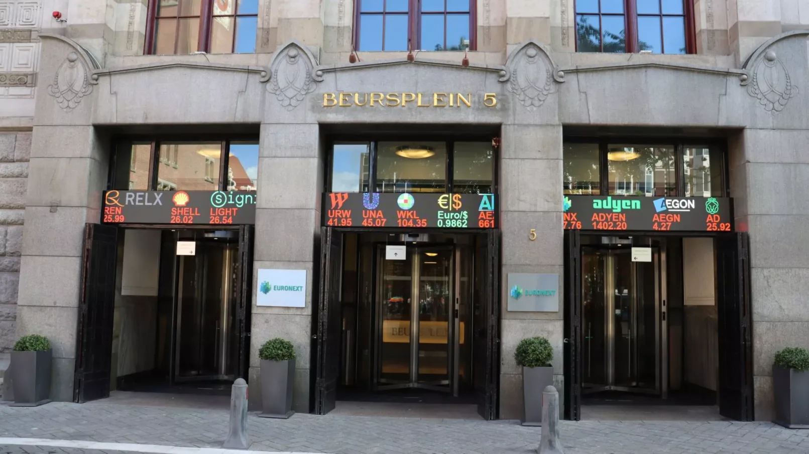 aex, beursplein, damrak