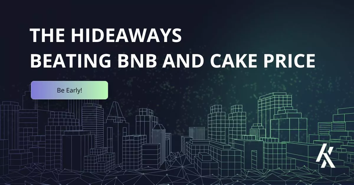 Binance Coin (BNB), The Hideaways (HDWY) & PancakeSwap (CAKE) volatiele prijsvoorspellingen