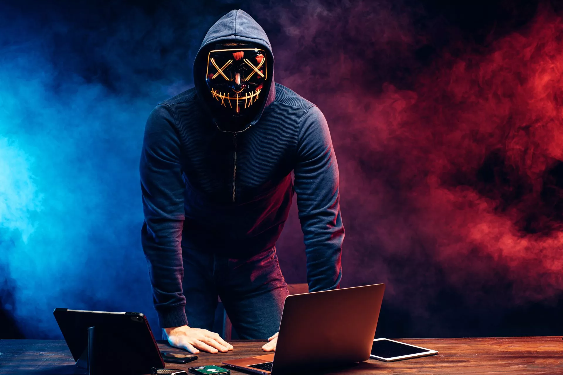 Young Anonymous Hacker