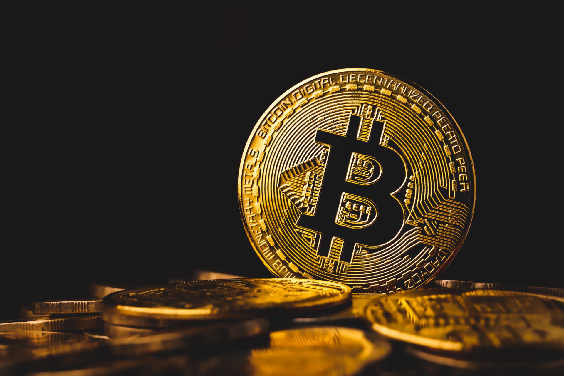 Bitcoin, BTC, gouden bitcoin