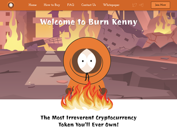 Burn Kenny Coin