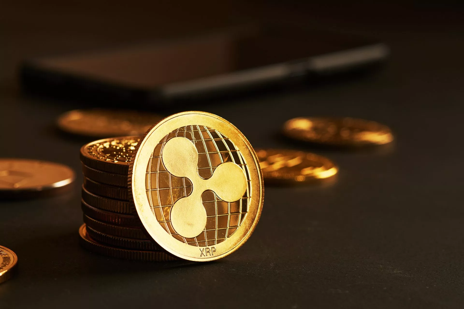 XRP golden cryptocurrency