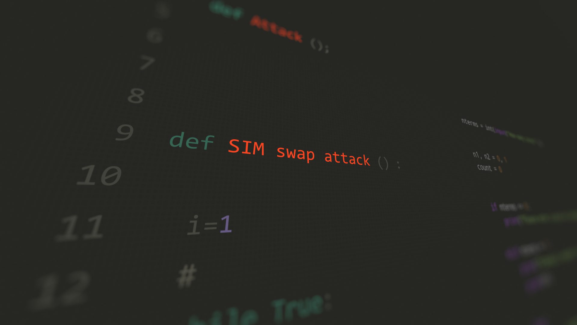 Sim Swap Attack