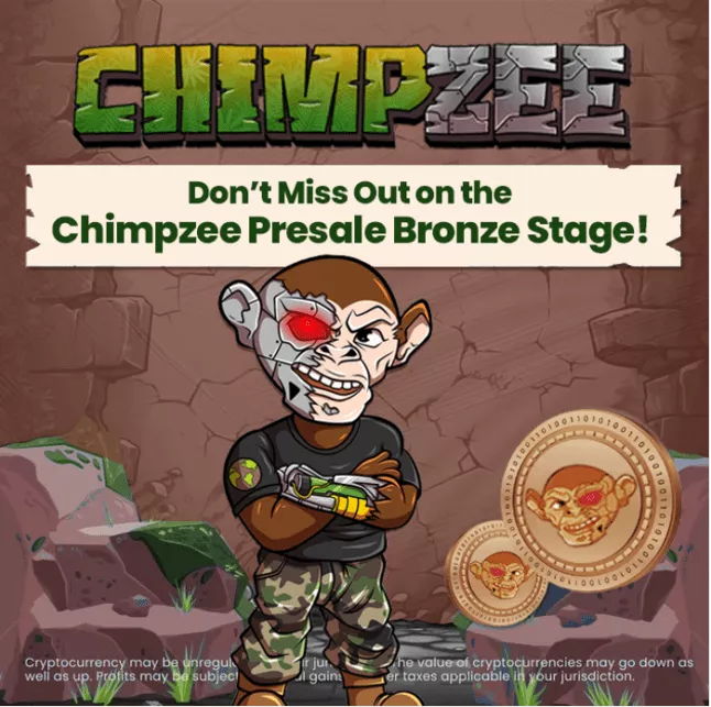 Chimpzee Presale Fase bijna Afgelopen – Dit is Waarom Investeerders Pepe Vervangen door deze Nieuwe Meme token Tijdens de Crypto Crash