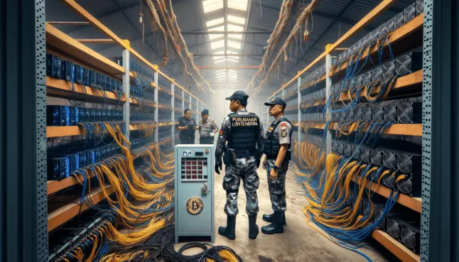 Indonesische politie sluit Bitcoin-Miningoperaties vanwege grootschalige elektriciteitsdiefstal