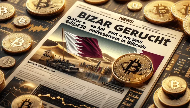 Bizar: Qatar op het punt om $500 miljard te investeren in Bitcoin