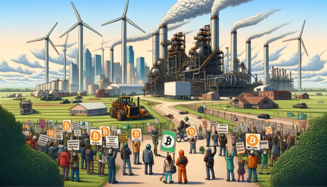 Bitcoin-mining in Texas leidt tot zorgen en juridische strijd