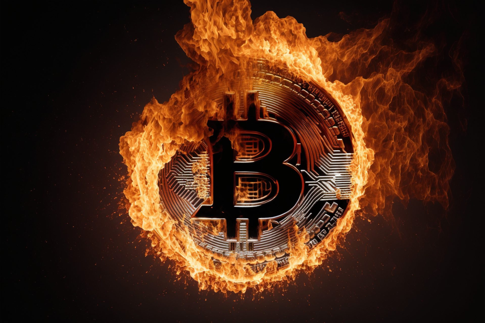 Bitcoin vuurwerk