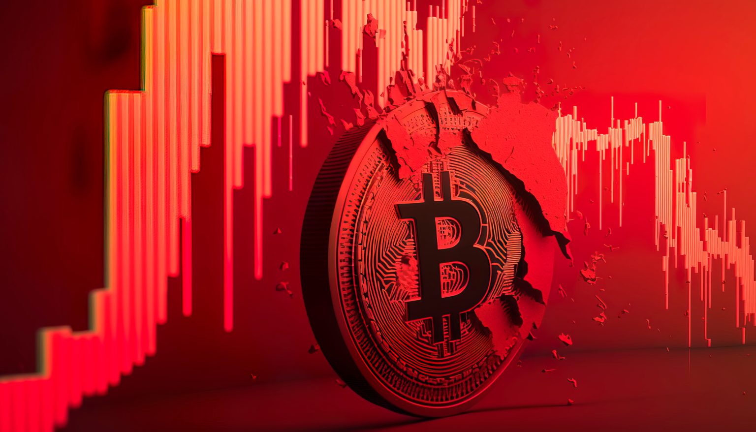 Bitcoin prijs crasht