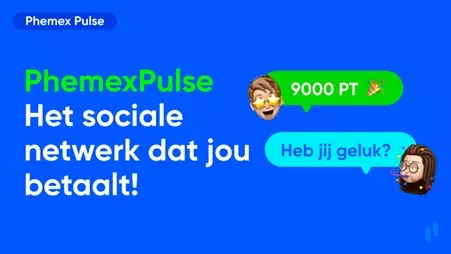 PhemexPulse: Het Sociale Netwerk dat JOU Betaalt