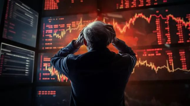 AEX koers corrigeert op rode dag voor financiële markt