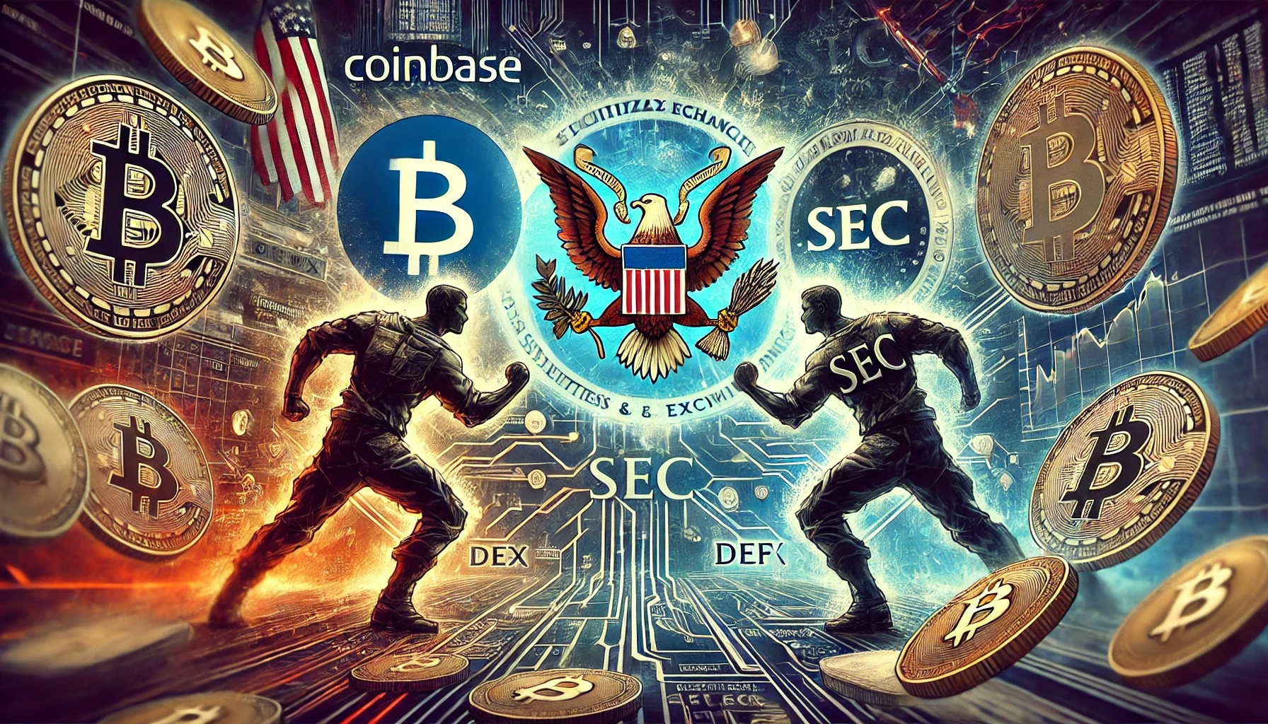 Coinbase blijft in conflict met SEC: nieuwe oproep om regelgeving voor decentralized exchanges in te trekken