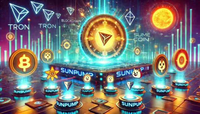 TRON Blockchain introduceert een nieuw memecoin platform SunPump