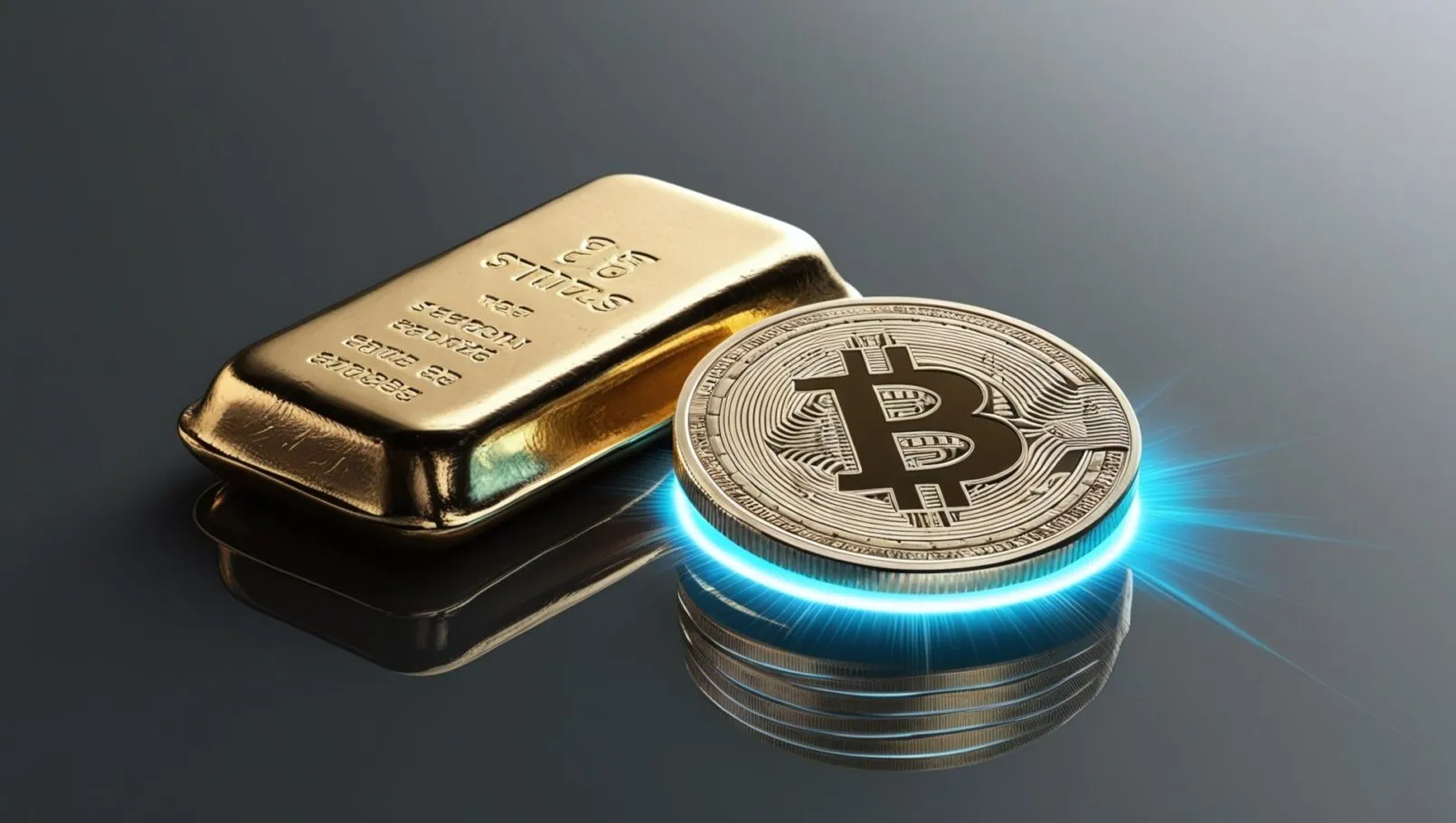 Bitcoin and gold