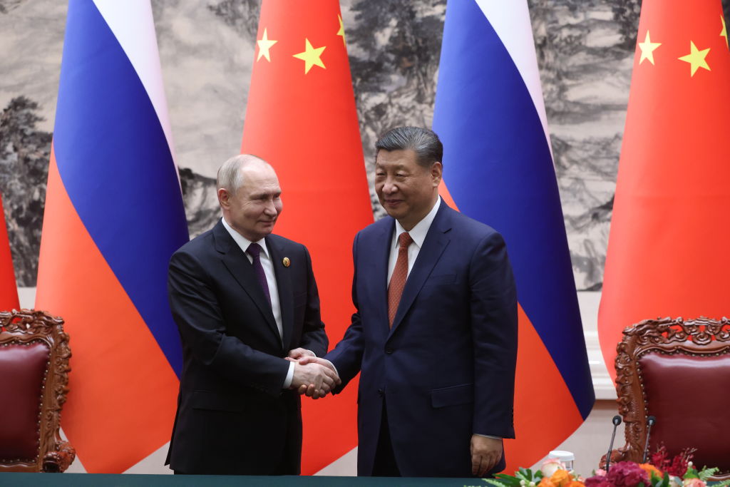 Russian President Putin's State Visit To China - Day One