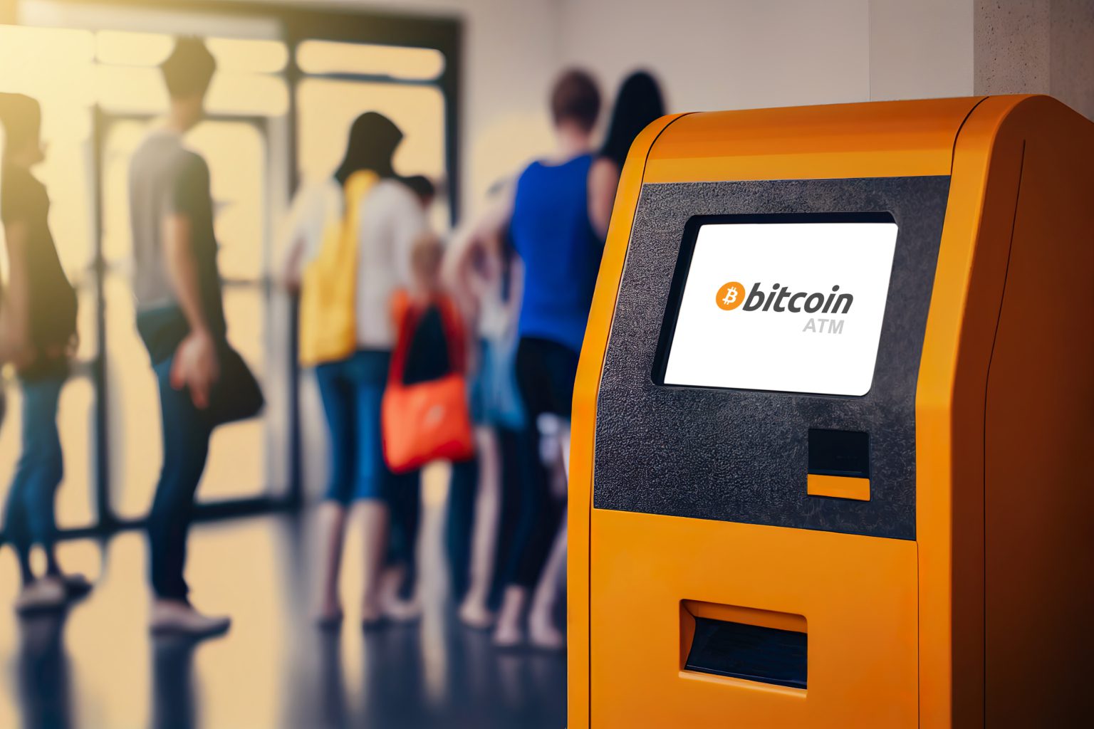 Bitcoin cryptocurrency ATM