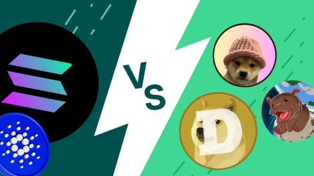 Memecoins vs. Altcoins: De top 4 crypto’s om in de gaten te houden—XYZVerse, Dogecoin, Cardano en Solana!