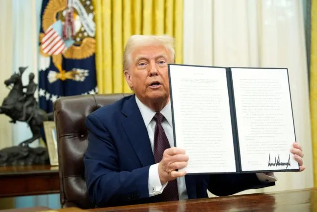 President Trump ondertekent crypto-decreet