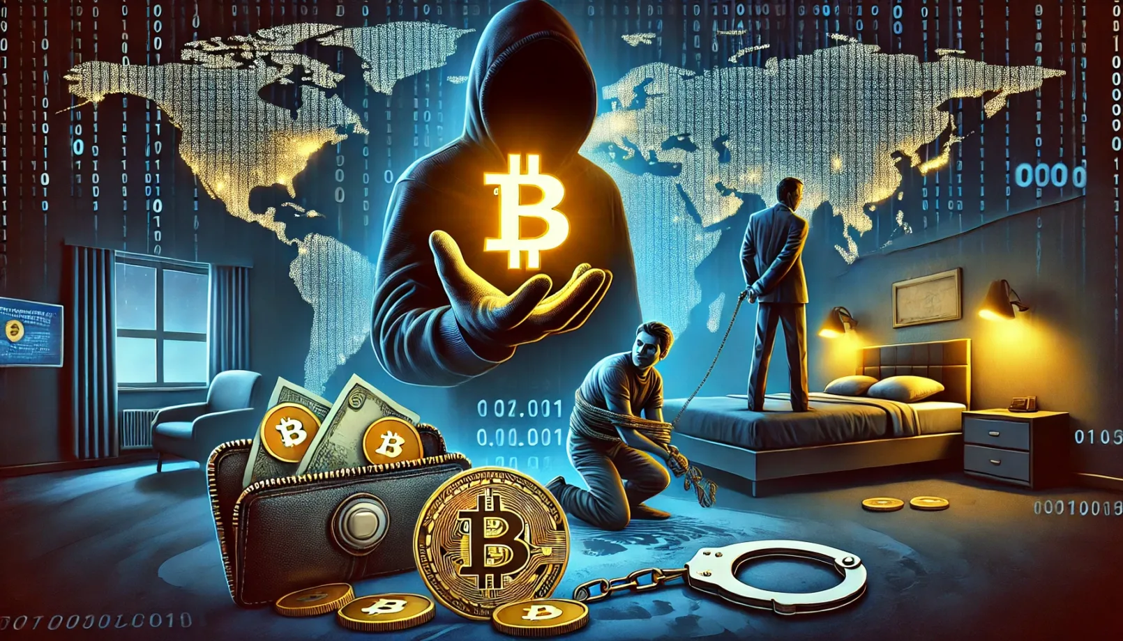 Cryptocriminaliteit neemt wereldwijd toe: mishandelingen en ontvoeringen gelinkt aan digitale valuta