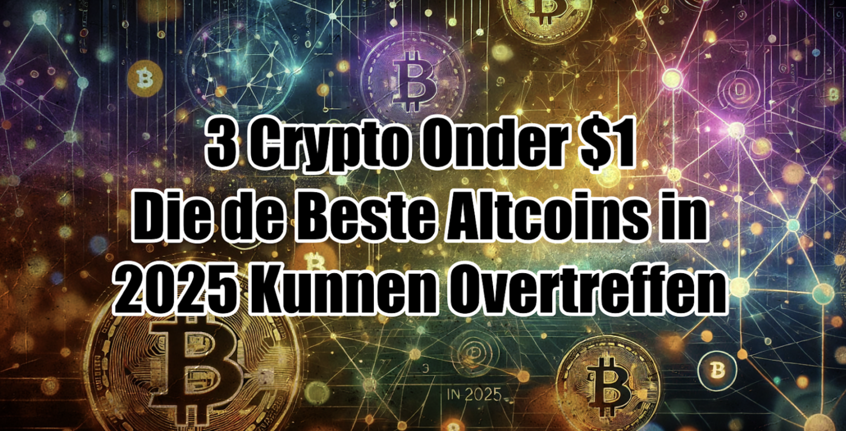 3 Kostbare Crypto's Onder $1 voor een Mogelijke Doorbraak in 2025