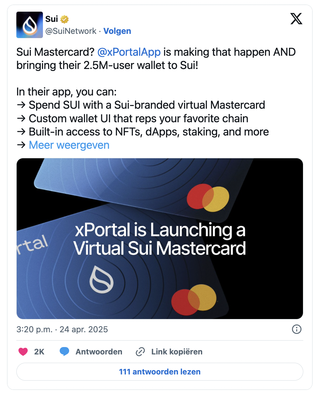 Crypto-uitblinker: Sui stijgt explosief terwijl Bitcoin koers $95.000  nadert - Newsbit