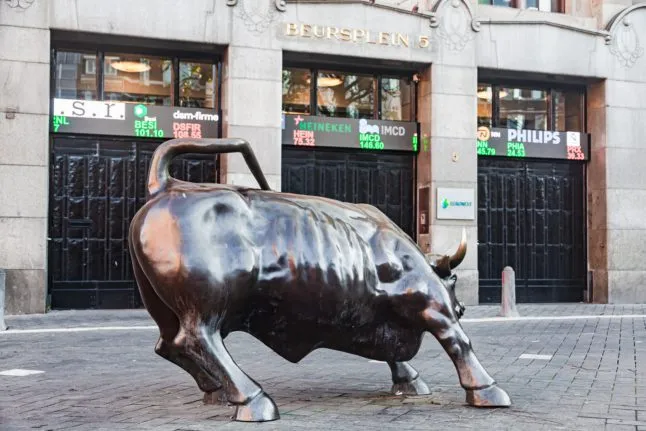 AEX koers hakkelt door sterke Amerikaanse dollar