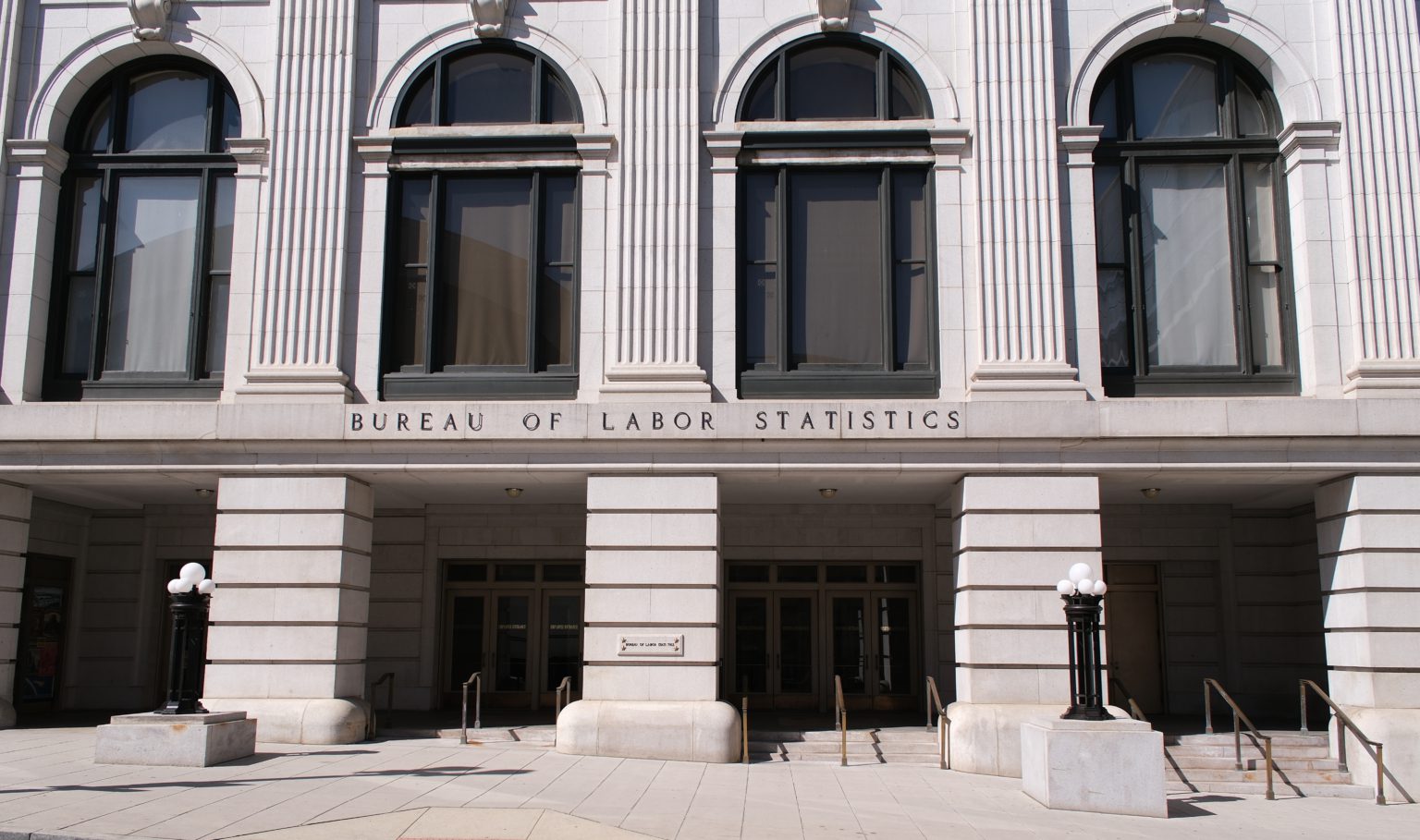 United States Bureau of Labor Statistics Exterior in Washington, DC USA