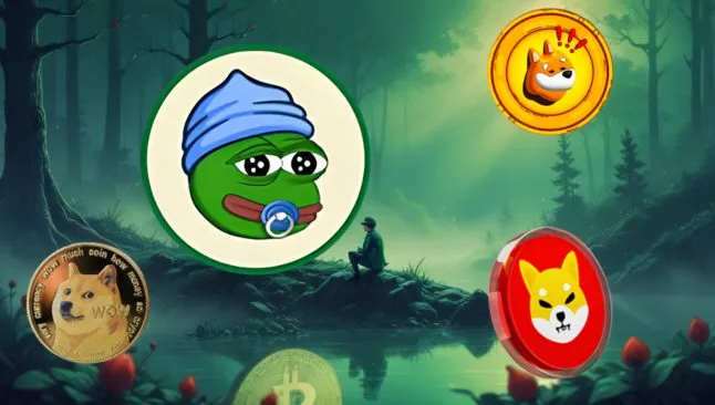 Nieuwe Shiba Inu-concurrent haalt deze week de top 5 van meest gezochte memecoins