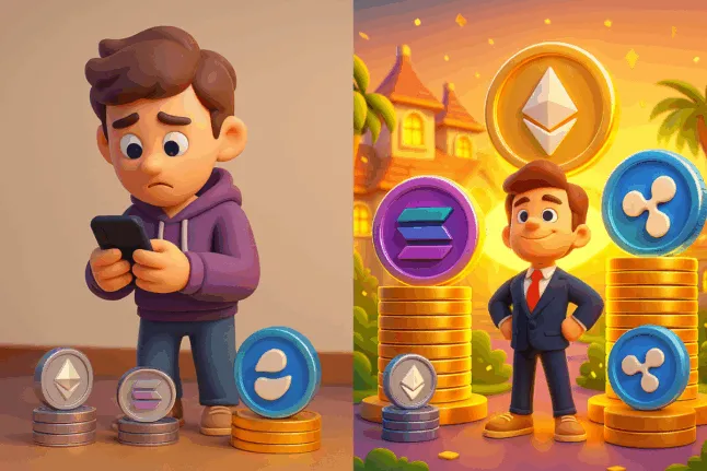 Top 3 altcoins die je in 5 jaar miljonair kunnen maken