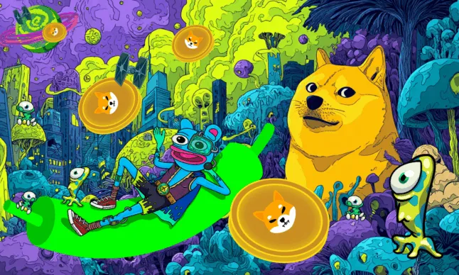 Dogecoin koers vandaag; Shiba Inu-nieuws en waarom Layer Brett beide meme coins in 2026 zou kunnen inhalen