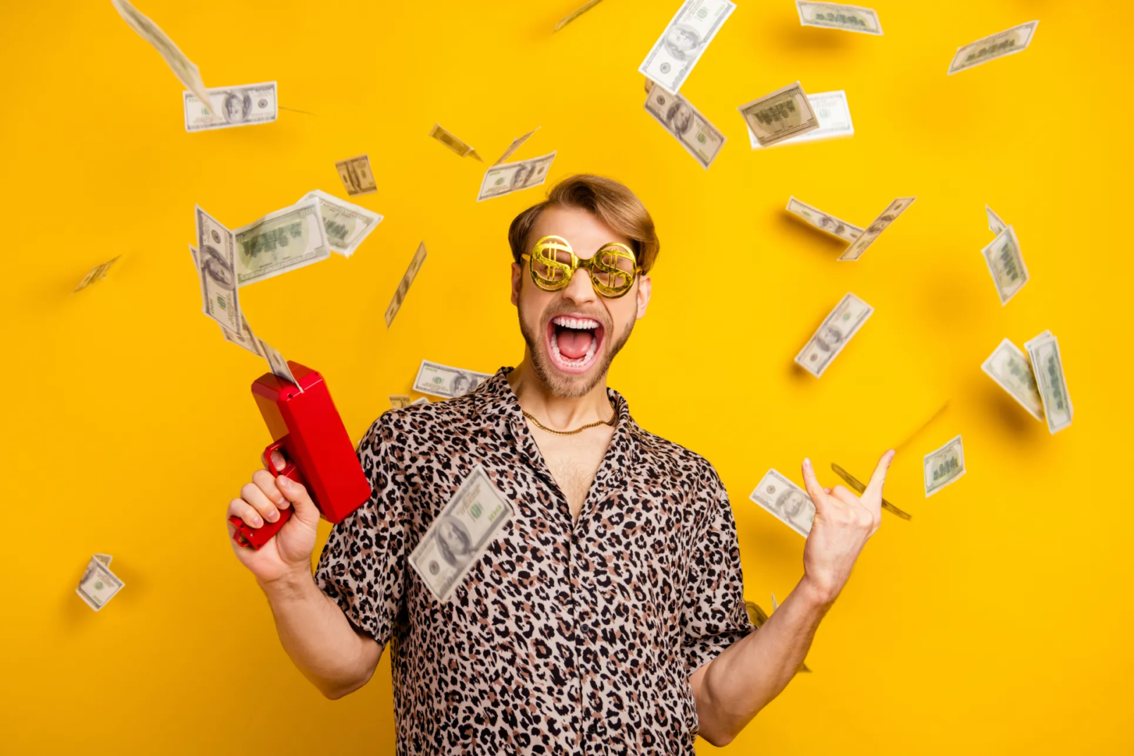 Rijke man, miljonair, geld, rich