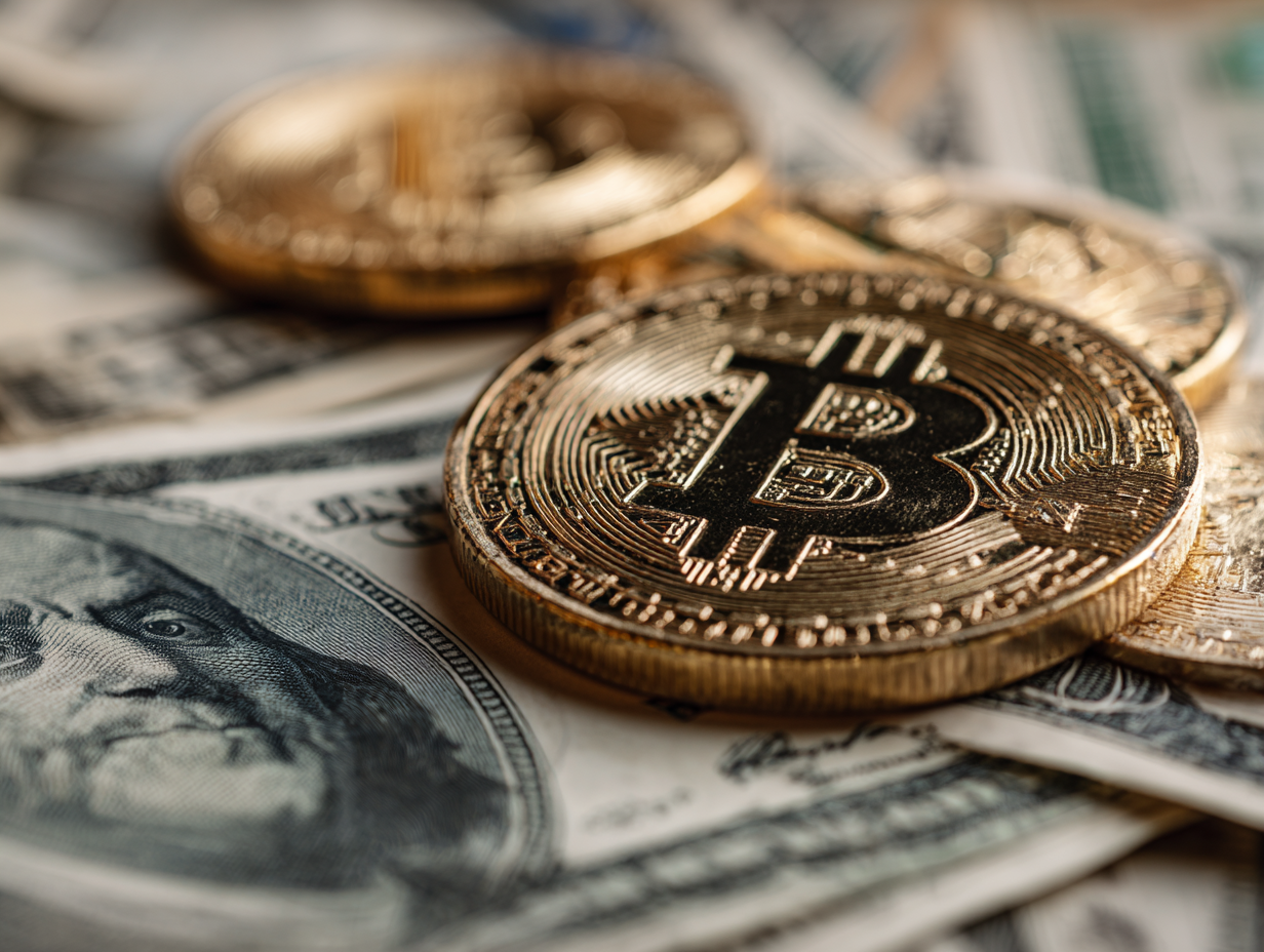 Bitcoin, US dollar, Amerika