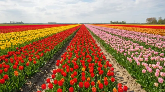 Nederlandse teler gebruikt Bitcoin mining om tulpen te kweken