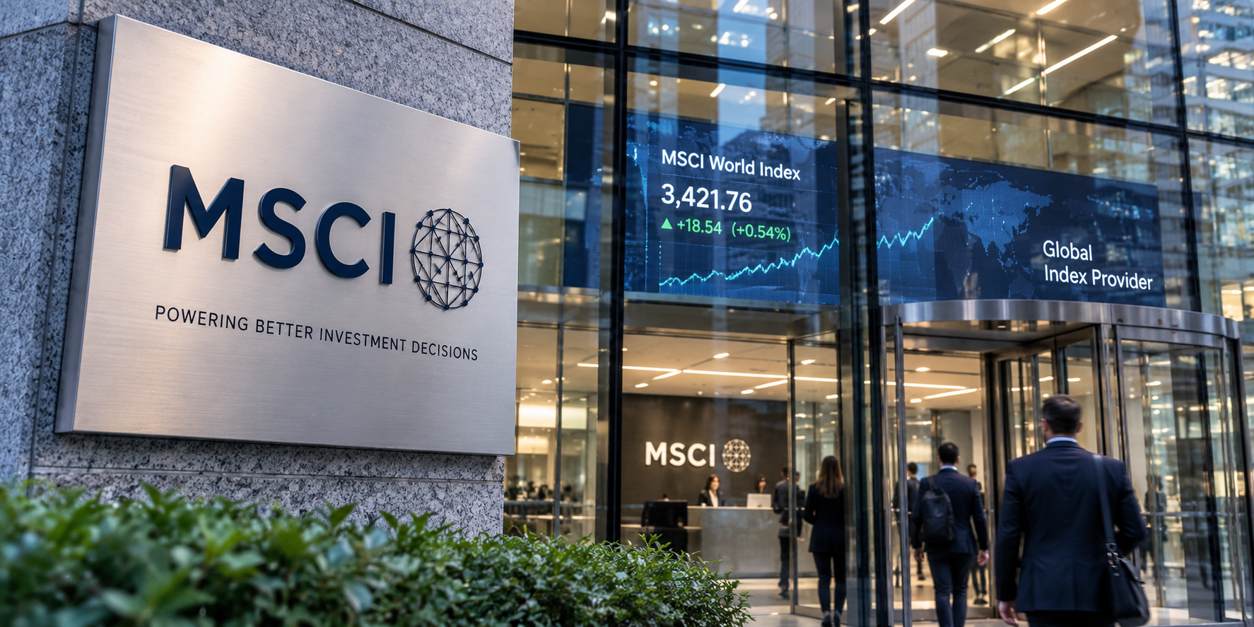 MSCI gebouw ingang