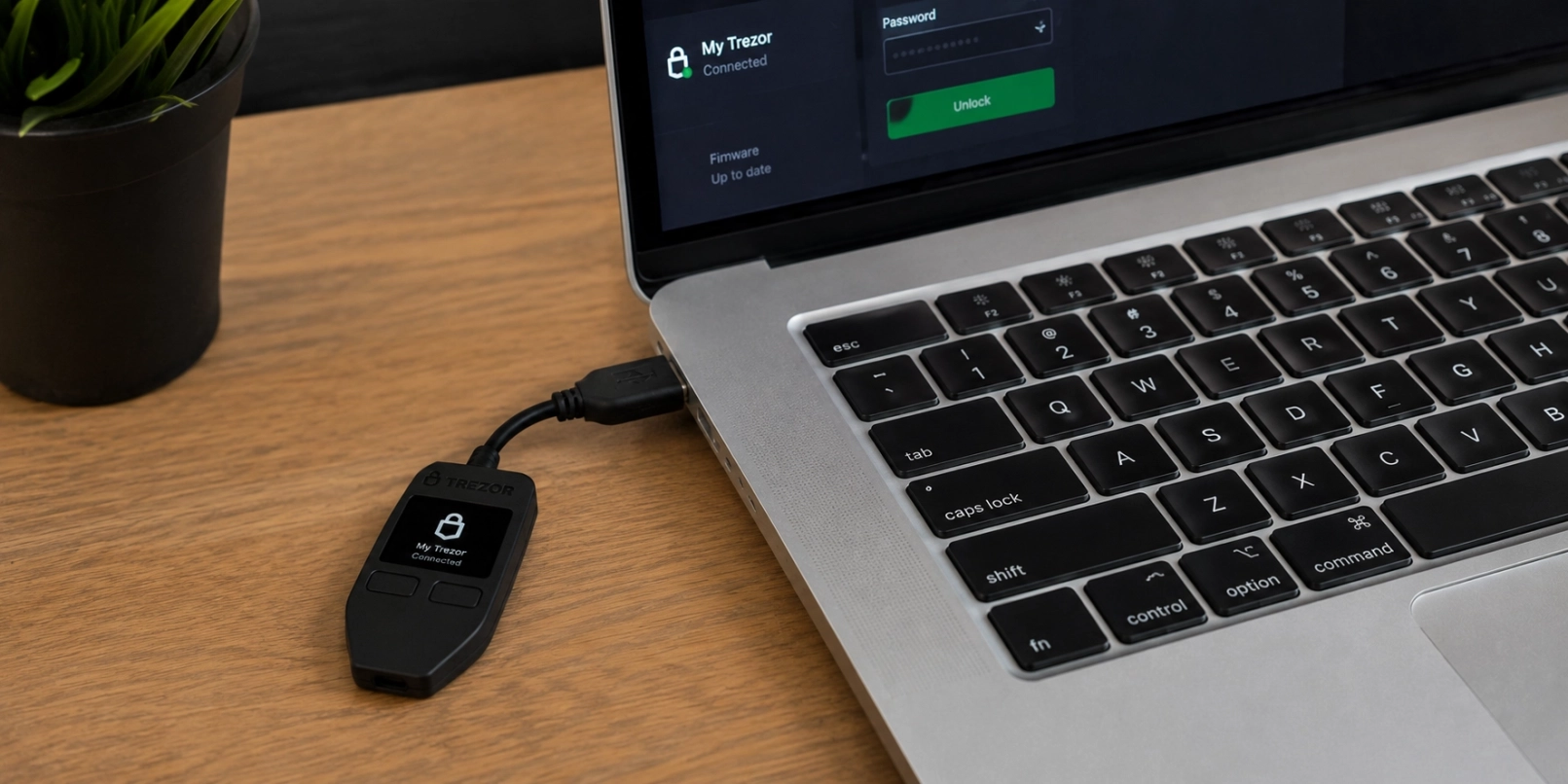 Trezor hardware wallet