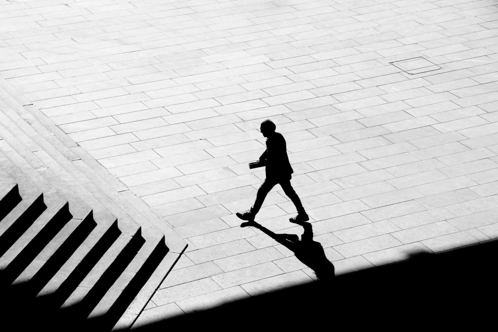 Black and white investor