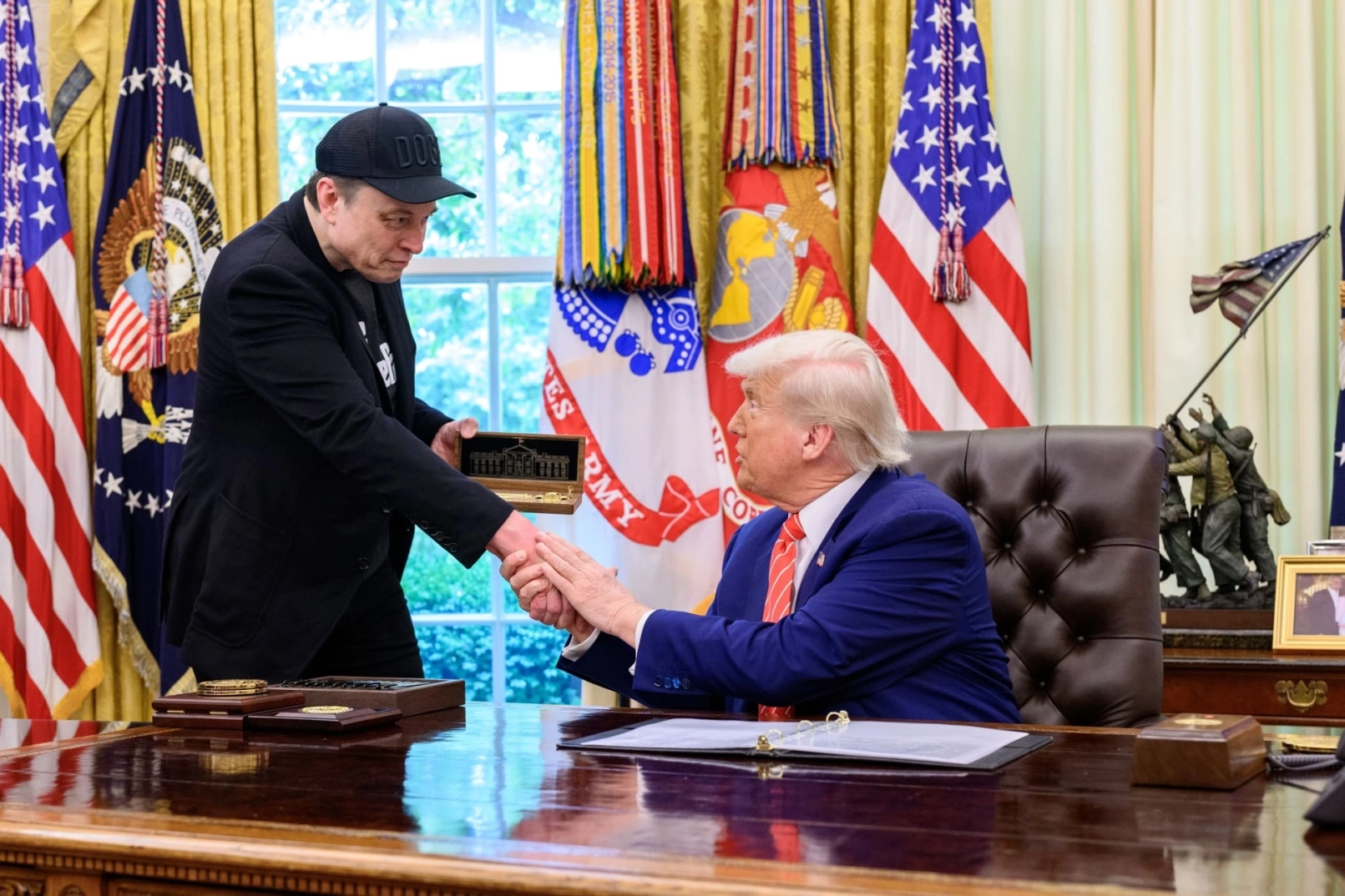 trump and musk