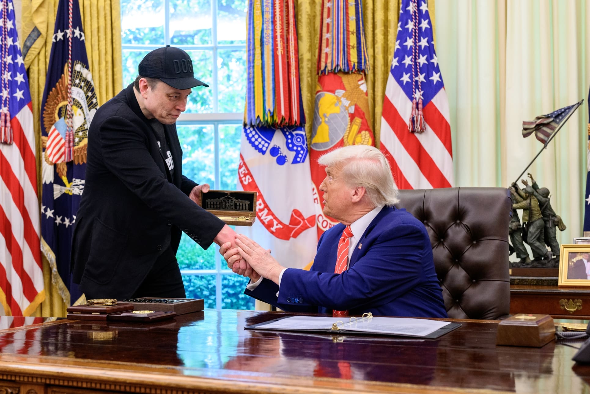 trump and musk