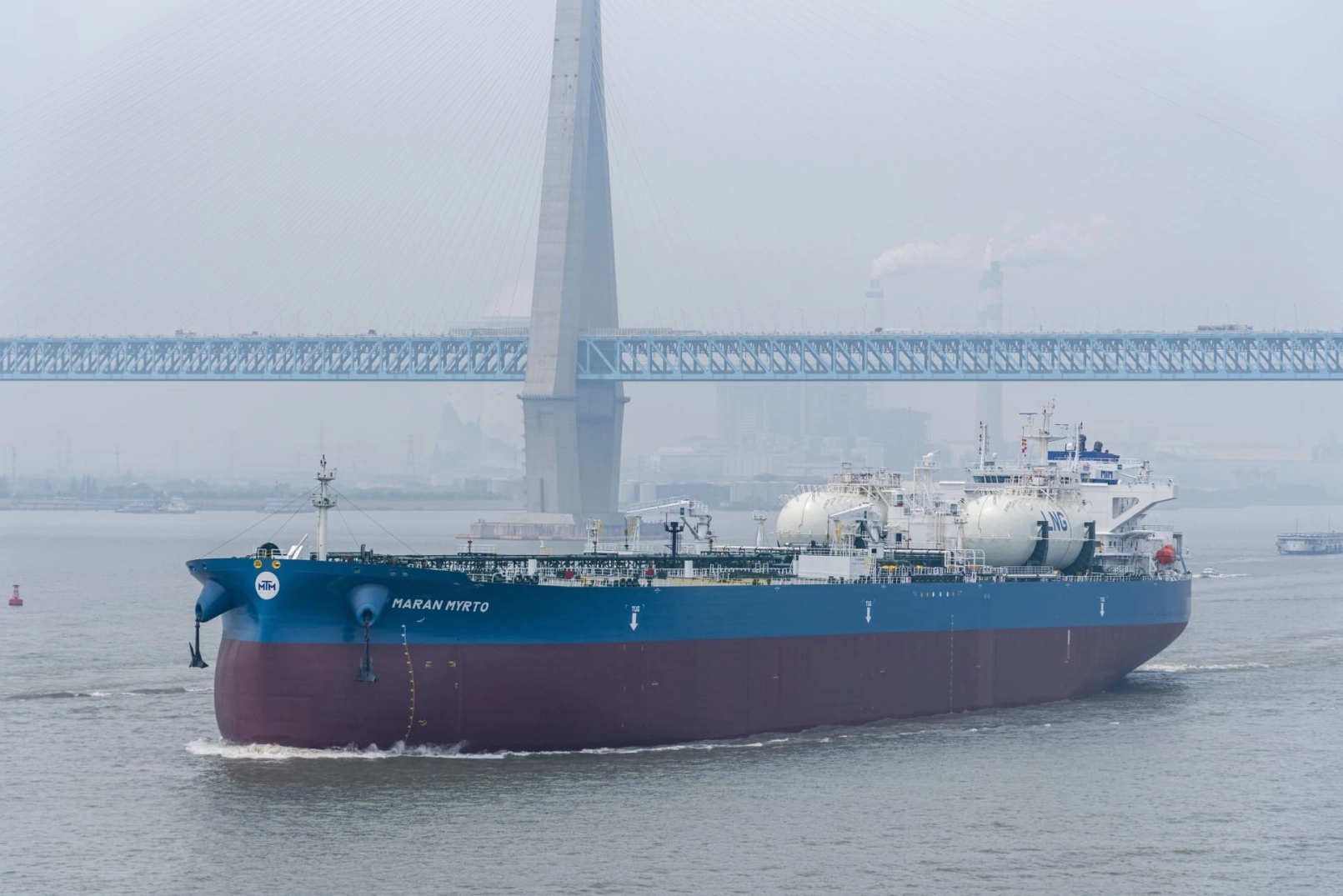 olie export, olie tanker