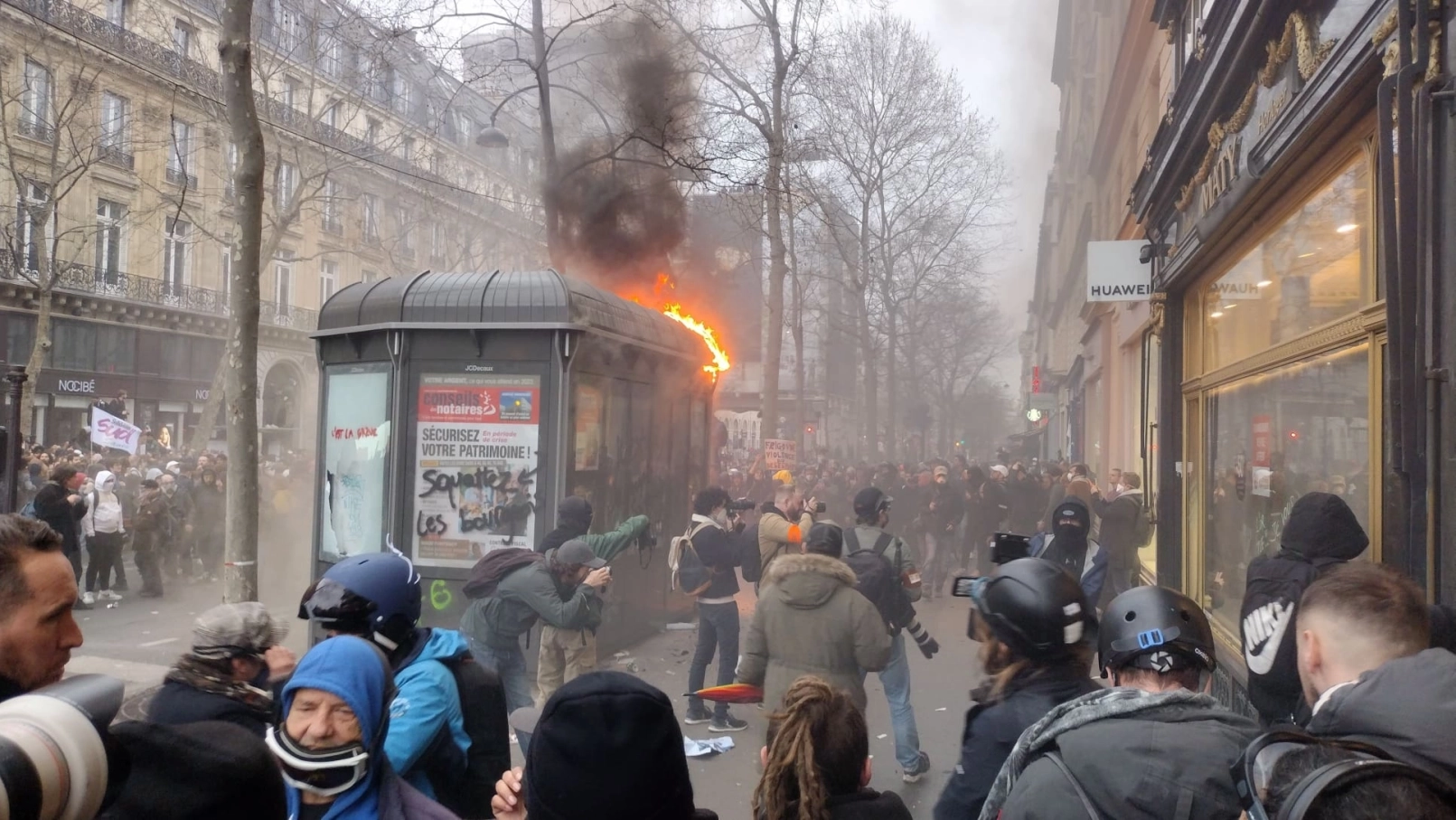 parijs riots