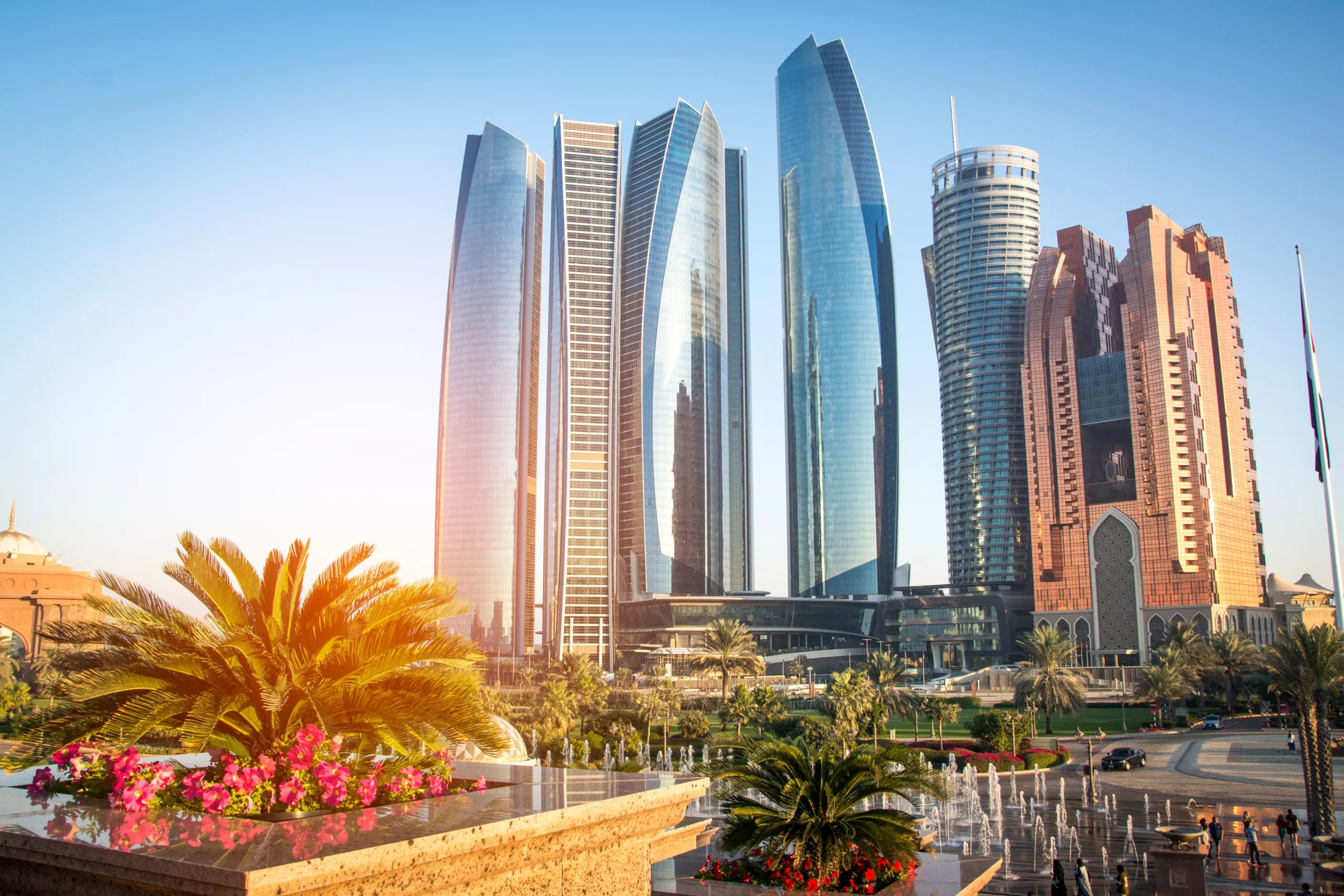 Skyscrapers Abu Dhabi